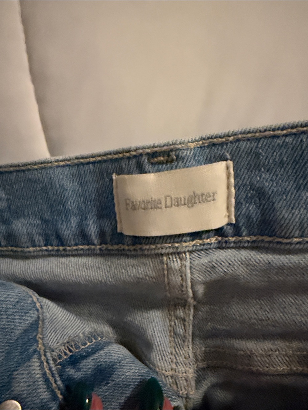 Favorite Daughter Light Wash Denim Jeans